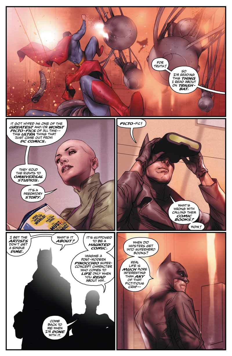 Illustration for article titled Exclusive DC preview: Superheroes are celebrities in The Multiversity: The Just #1